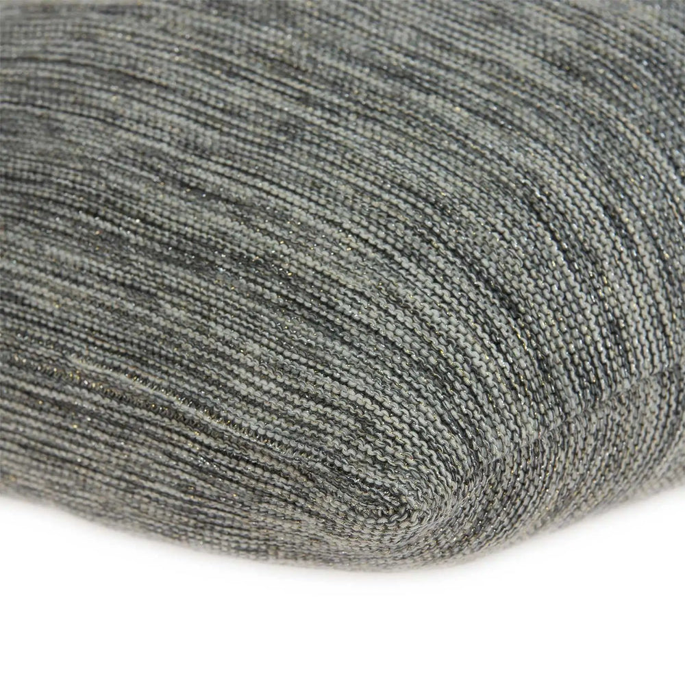 20" Gray Woven Cotton Blend Throw Pillow - Homeroots - Flyclothing LLC