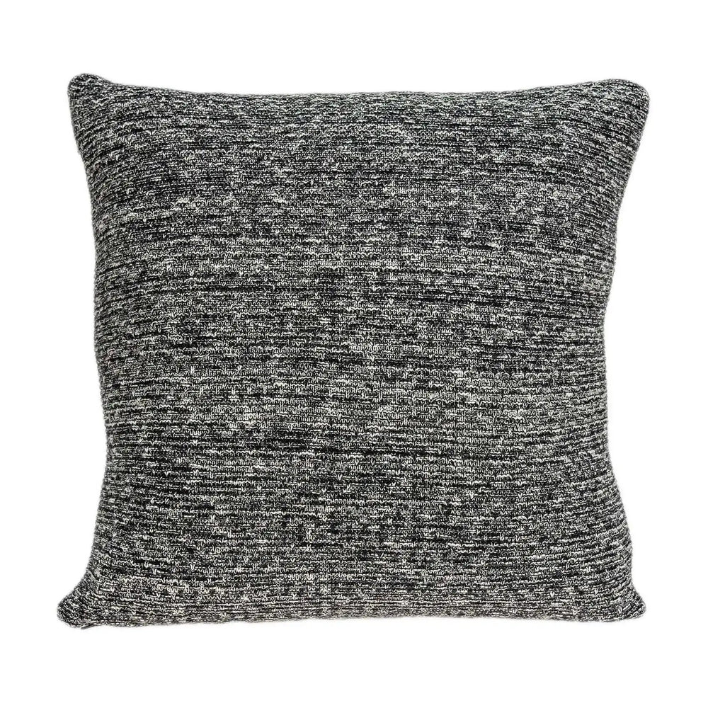 20" Charcoal Woven Cotton Blend Throw Pillow - Homeroots - Flyclothing LLC