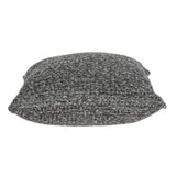 20" Charcoal Woven Cotton Blend Throw Pillow - Homeroots - Flyclothing LLC