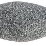 20" Charcoal Woven Cotton Blend Throw Pillow - Homeroots - Flyclothing LLC