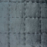 20" X 7" X 20" Transitional Charcoal Solid Quilted Pillow Cover With Poly Insert - Homeroots - Flyclothing LLC