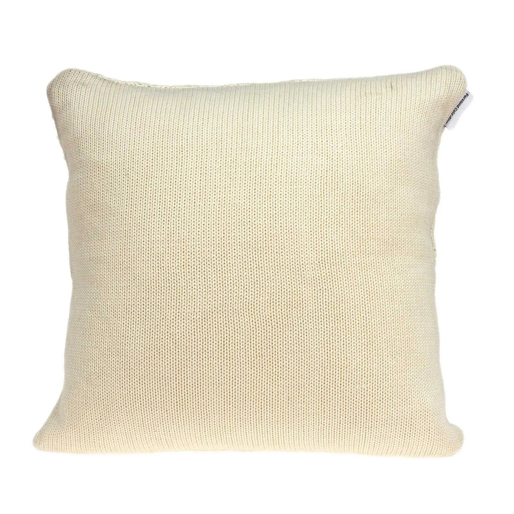 20" X 7" X 20" Transitional Beige Pillow Cover With Poly Insert - Homeroots - Flyclothing LLC