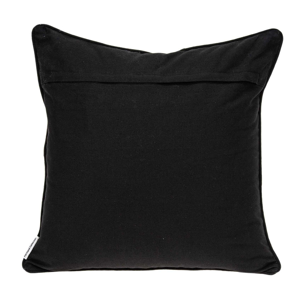 20" X 7" X 20" Transitional Black And White Zebra Pillow Cover With Poly Insert - Homeroots - Flyclothing LLC
