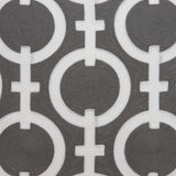 20" X 7" X 20" Transitional Gray And White Accent Pillow Cover With Poly Insert - Homeroots - Flyclothing LLC