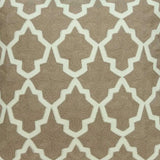 20" X 7" X 20" Transitional Beige And White Pillow Cover With Poly Insert - Homeroots - Flyclothing LLC