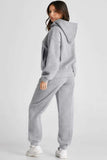 Dropped Shoulder Long Sleeve Hoodie and Pants Active Set - Trendsi - Flyclothing LLC