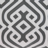 20" X 7" X 20" Gray And White Accent Pillow Cover With Poly Insert - Homeroots - Flyclothing LLC