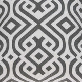 20" X 7" X 20" Gray And White Accent Pillow Cover With Poly Insert - Homeroots - Flyclothing LLC