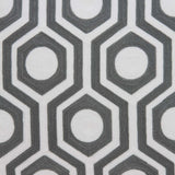 20" X 7" X 20" Cool Gray And White Pillow Cover With Poly Insert - Homeroots - Flyclothing LLC