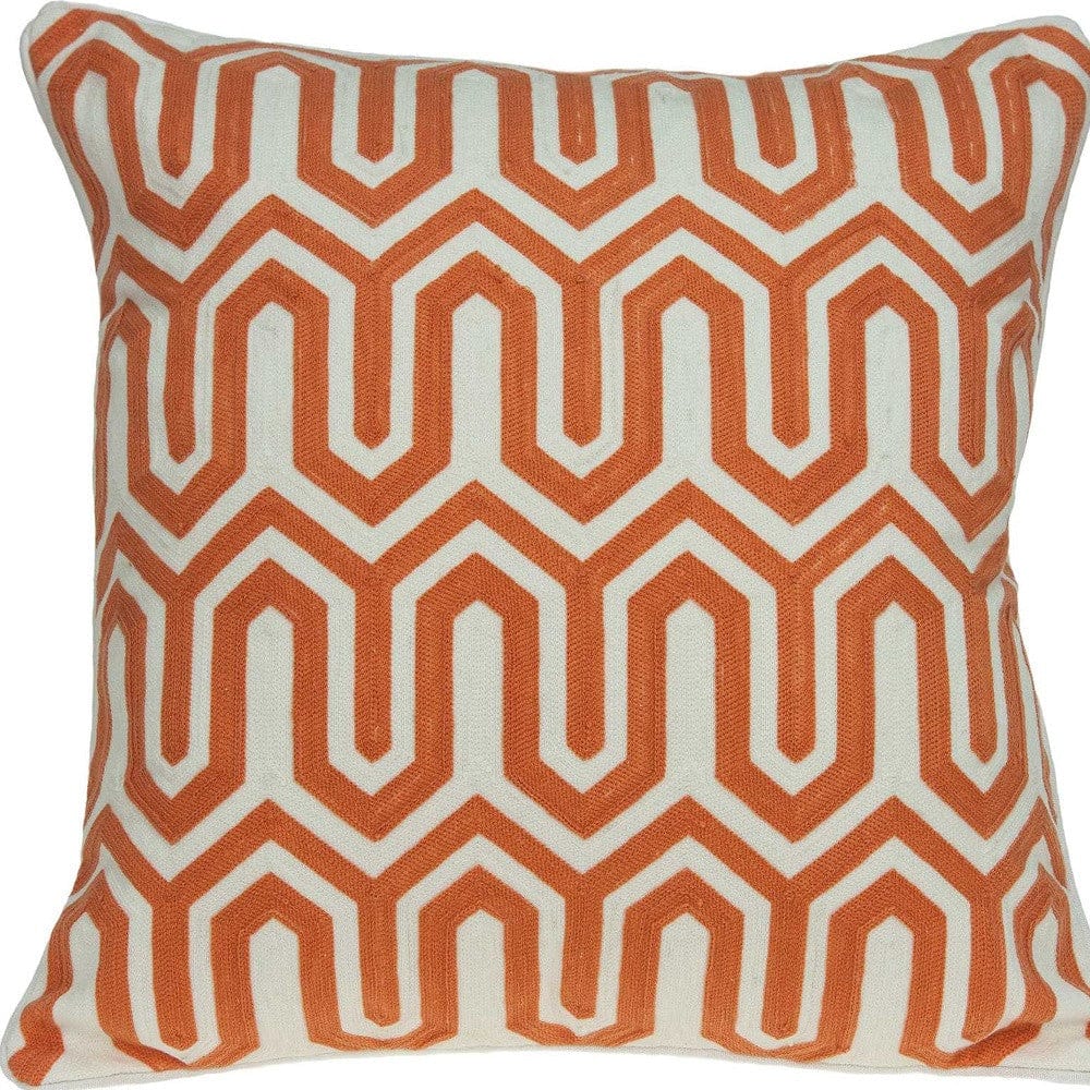 20" X 7" X 20" Transitional Multicolored Pillow Cover With Poly Insert - Homeroots - Flyclothing LLC