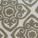 20" X 7" X 20" Bling Ivory Pillow Cover With Poly Insert - Homeroots - Flyclothing LLC