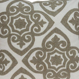 20" X 7" X 20" Bling Ivory Pillow Cover With Poly Insert - Homeroots - Flyclothing LLC