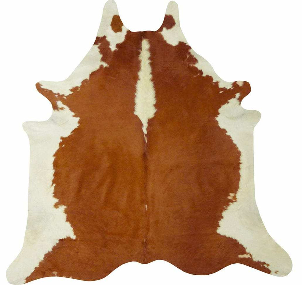 6 Ft Hereford Brindled Cowhide Rug - Homeroots - Flyclothing LLC