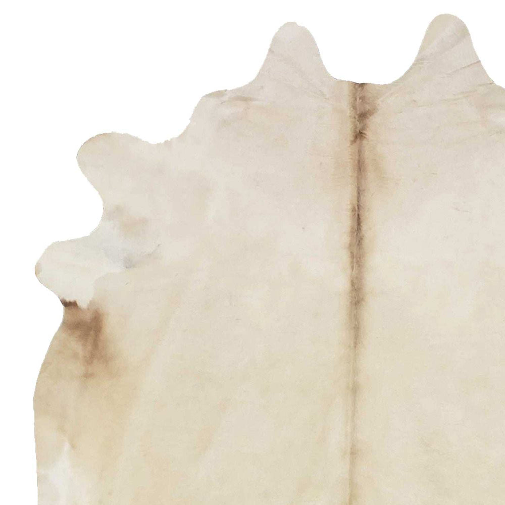 6' Blush Brindled Natural Cowhide Rug - Homeroots - Flyclothing LLC