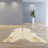 6' Blush Brindled Natural Cowhide Rug - Homeroots - Flyclothing LLC