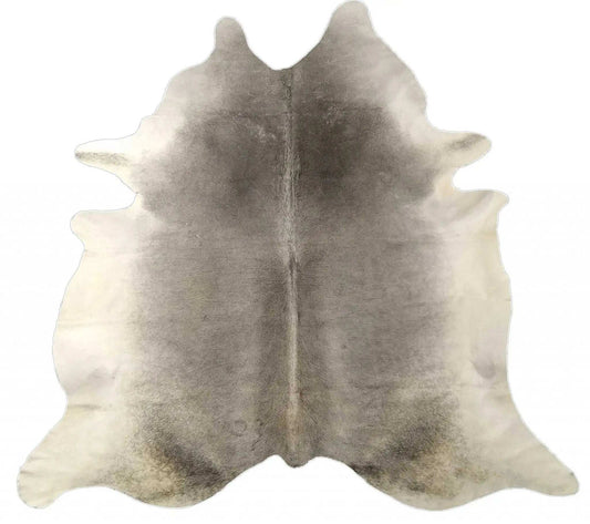 6 Ft Natural Grey Brindled Cowhide Rug - Homeroots - Flyclothing LLC