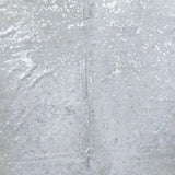 6.5 Ft Silver Devore Brindled Cowhide Rug - Homeroots - Flyclothing LLC