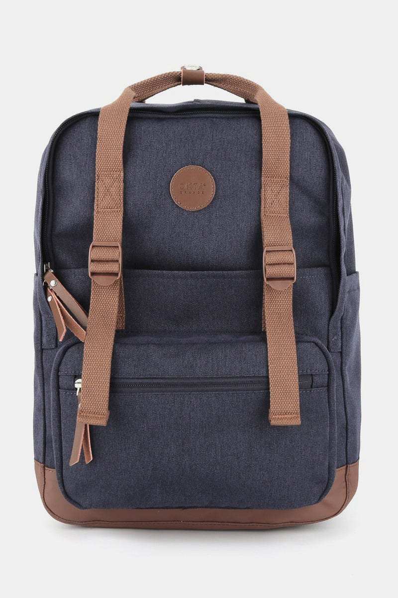 Himawari Waterproof Canvas Backpack Bag with Side Pockets - Trendsi - Flyclothing LLC