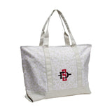 San Diego State Leopard Pattern Tote - Logo Brands - Flyclothing LLC