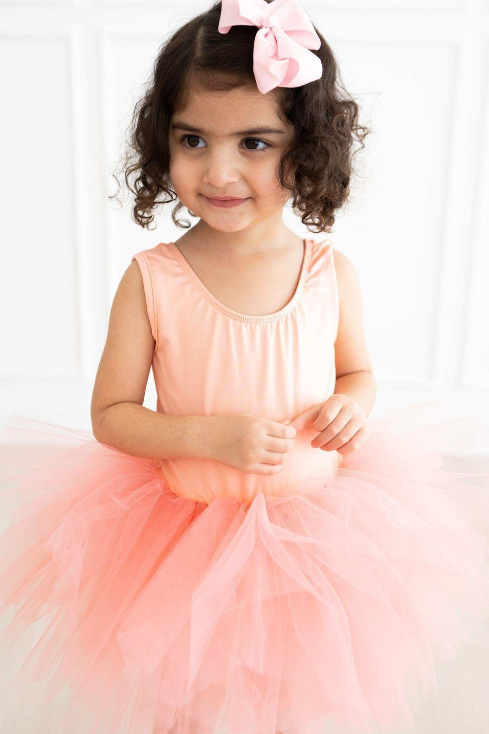 Bright Peach Tank Tutu Leotard - Mila & Rose ® - Flyclothing LLC