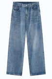 Wide Leg Jeans with Pockets - Trendsi - Flyclothing LLC