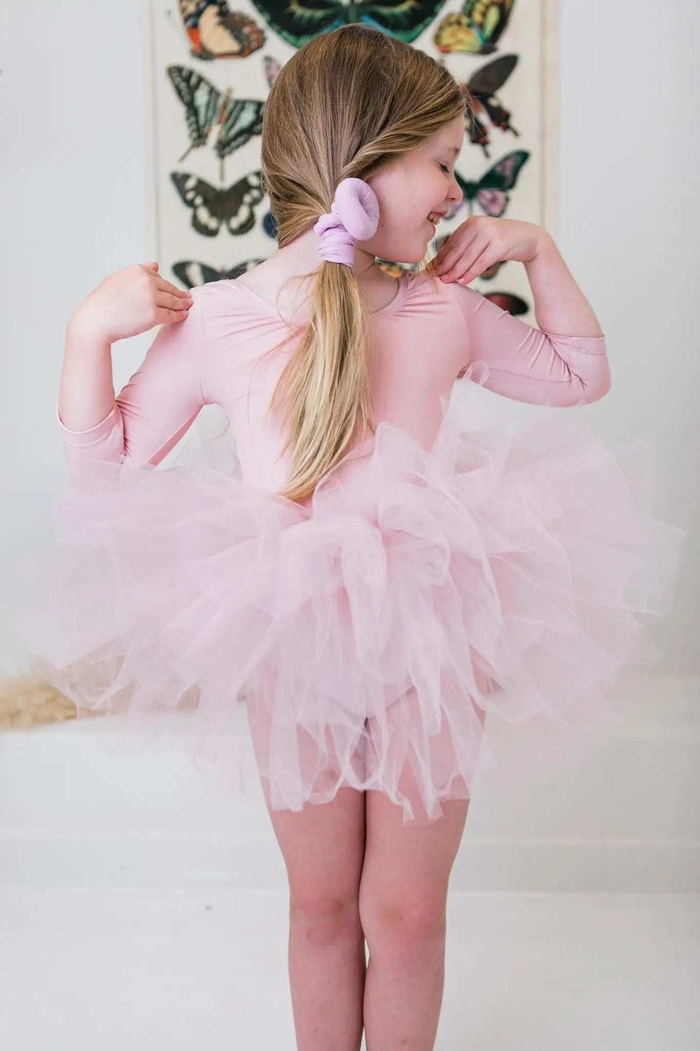 Ballet Pink 3/4 Tutu Leotard - Mila & Rose ® - Flyclothing LLC
