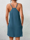 Pocketed Scoop Neck Cami Dress - Trendsi - Flyclothing LLC