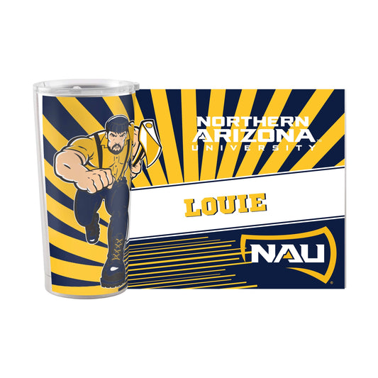 Northern Arizona 20oz Mascot Stainless Tumbler - Logo Brands - Flyclothing LLC