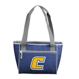 UT Chattanooga Crosshatch 16 Can Cooler - Logo Brands - Flyclothing LLC
