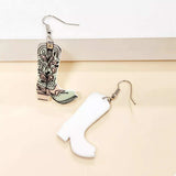 Western Boot Dangle Earrings - Trendsi - Flyclothing LLC