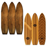 47 X 1 X 71 Brown Wood Coastal Surfboard Screen - Homeroots - Flyclothing LLC