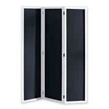 47 X 1.5 X 67 Black And White Wood Chalkboard - Screen - Homeroots - Flyclothing LLC