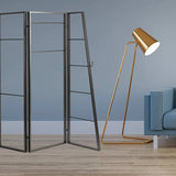Contemporary Metal Coatrack Three Panel Room Divider Screen - Homeroots - Flyclothing LLC