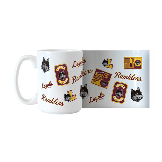 Loyola Chicago 15oz Dreamweave Sublimated Mug - Logo Brands - Flyclothing LLC