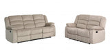 Two Piece Indoor Beige Microsuede Five Person Seating Set - Homeroots - Flyclothing LLC