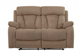 Two Piece Indoor Beige Microsuede Five Person Seating Set - Homeroots - Flyclothing LLC