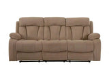 Two Piece Indoor Beige Microsuede Five Person Seating Set - Homeroots - Flyclothing LLC
