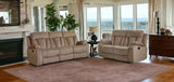 Two Piece Indoor Beige Microsuede Five Person Seating Set - Homeroots - Flyclothing LLC