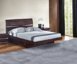 Solid Wood King Wood Brown Bed - Homeroots - Flyclothing LLC