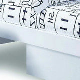 White Solid Wood King Bed Frame - Homeroots - Flyclothing LLC