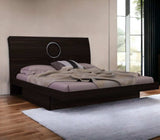King Wood Brown Bed - Homeroots - Flyclothing LLC