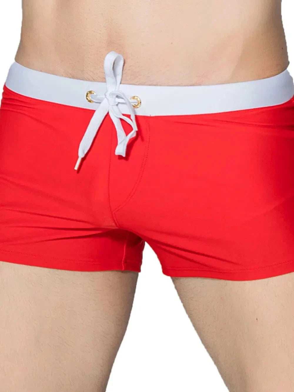 Men's Drawstring Swim Shorts - Trendsi - Flyclothing LLC