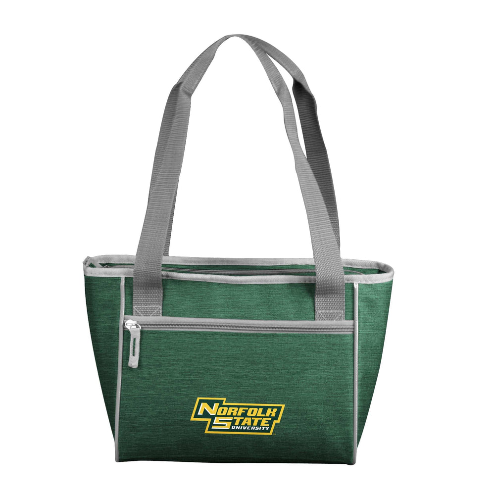 Norfolk State Crosshatch 16 Can Cooler Tote - Logo Brands - Flyclothing LLC