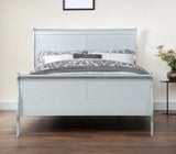Off White Solid Wood Twin Bed Frame - Homeroots - Flyclothing LLC