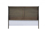 Dark Gray King Sleigh Bed - Homeroots - Flyclothing LLC