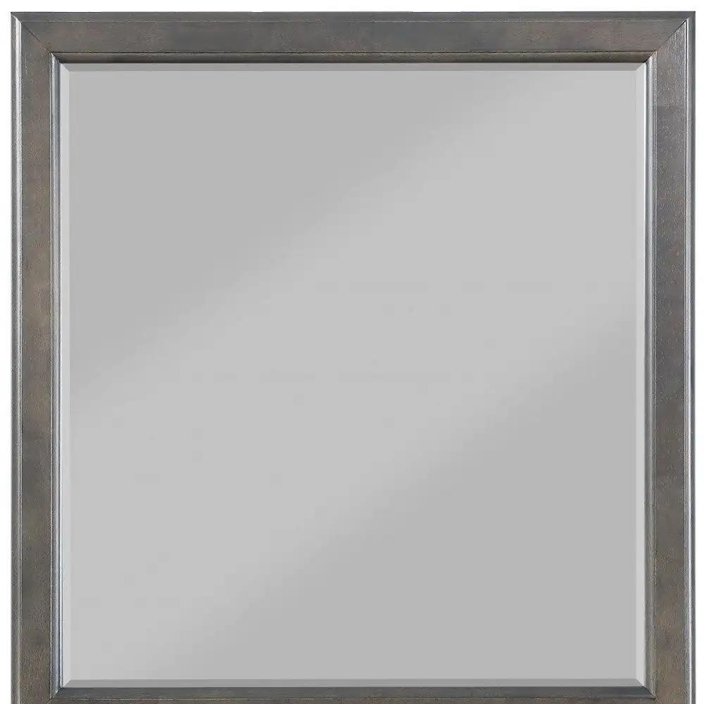 38" Rectangle Wall Mounted Accent Mirror - Homeroots - Flyclothing LLC