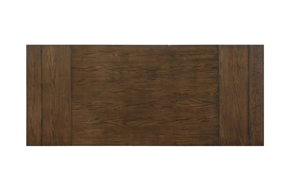 42" Brown Solid Wood Dining Table - Homeroots - Flyclothing LLC