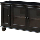 58" Black TV Stand - Homeroots - Flyclothing LLC