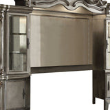 118" Platinum Solid Wood Floating Mount Entertainment Center - Homeroots - Flyclothing LLC