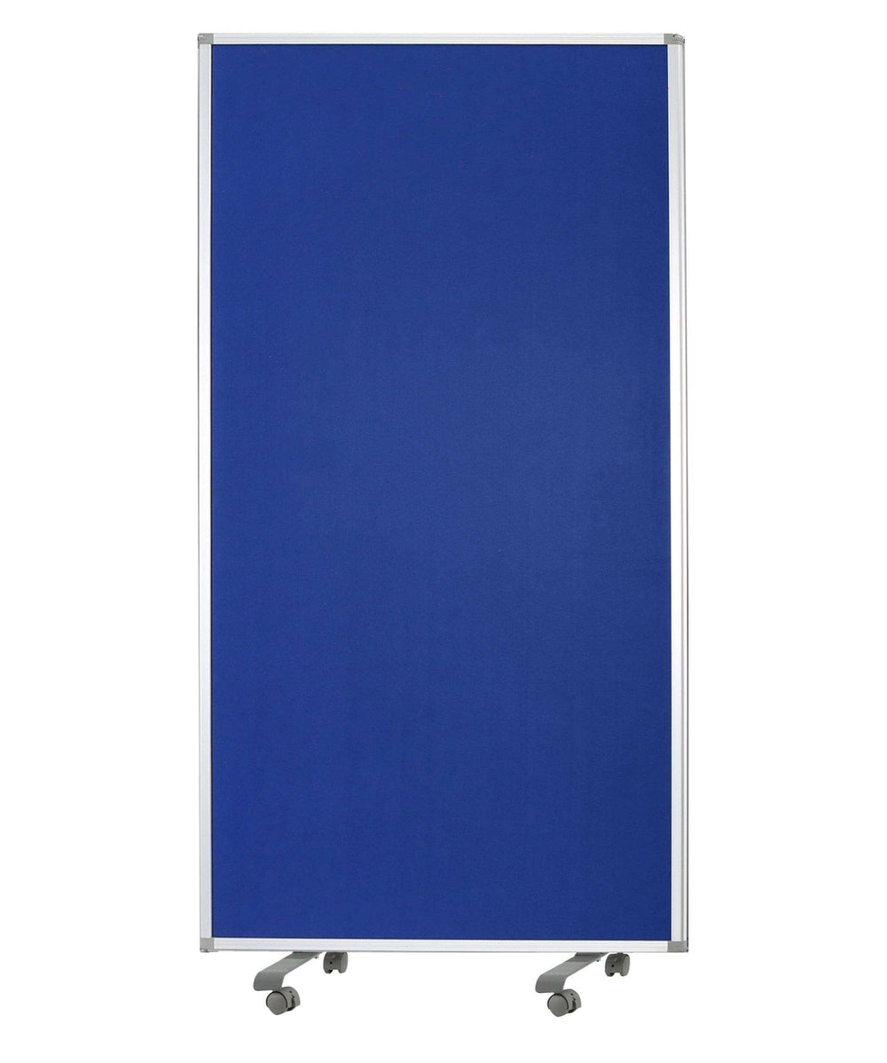 106 X 1 X 71 Blue Metal And Fabric - Screen - Homeroots - Flyclothing LLC